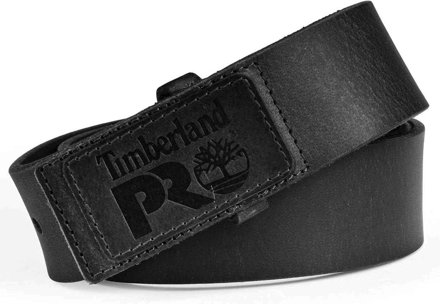 Timberland PRO Men’s No-Scratch No Buckle Mechanic Belt(Black)