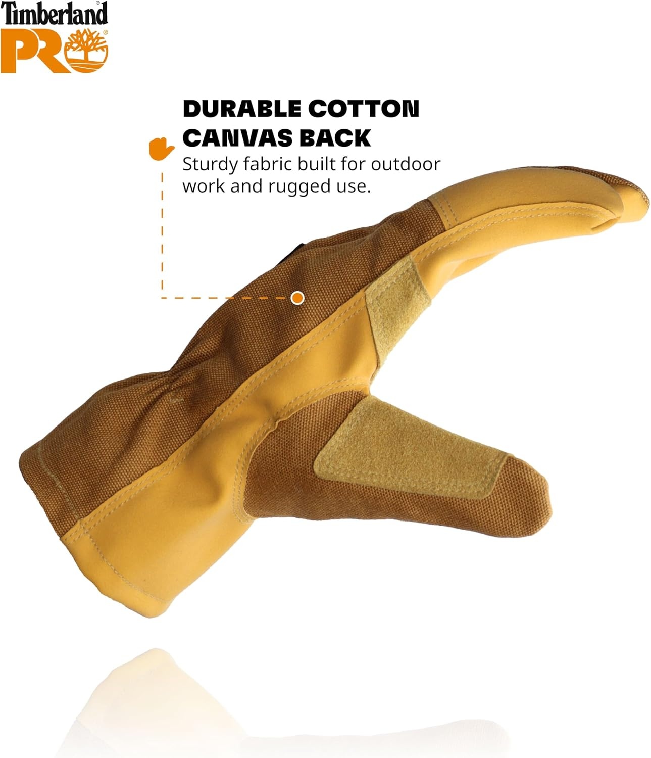 Timberland PRO Unisex Ranch Gloves – Reinforced, Washable, Abrasion Resistant(Wheat Multi)