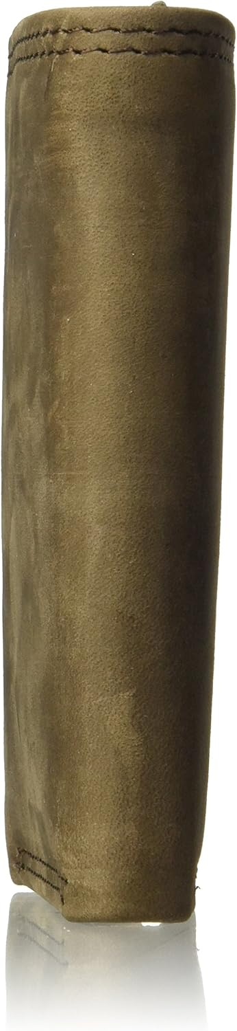 Timberland PRO Men’s Leather Trifold Wallet with ID Window, Black/Bullard, One Size(Dark Brown/Pullman)