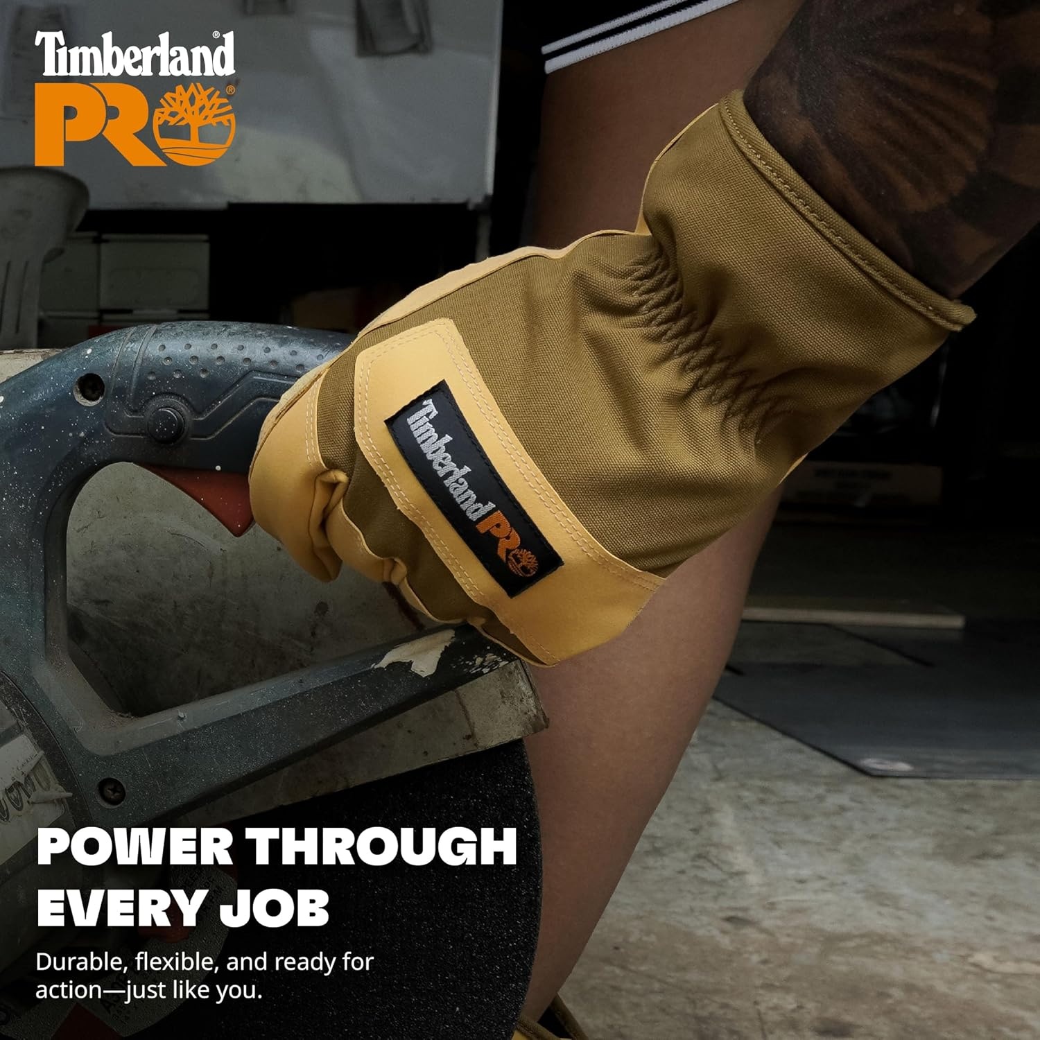 Timberland PRO Women’s Insulated Work Gloves – Durable Nylon Canvas Back Hand(Wheat Multi)
