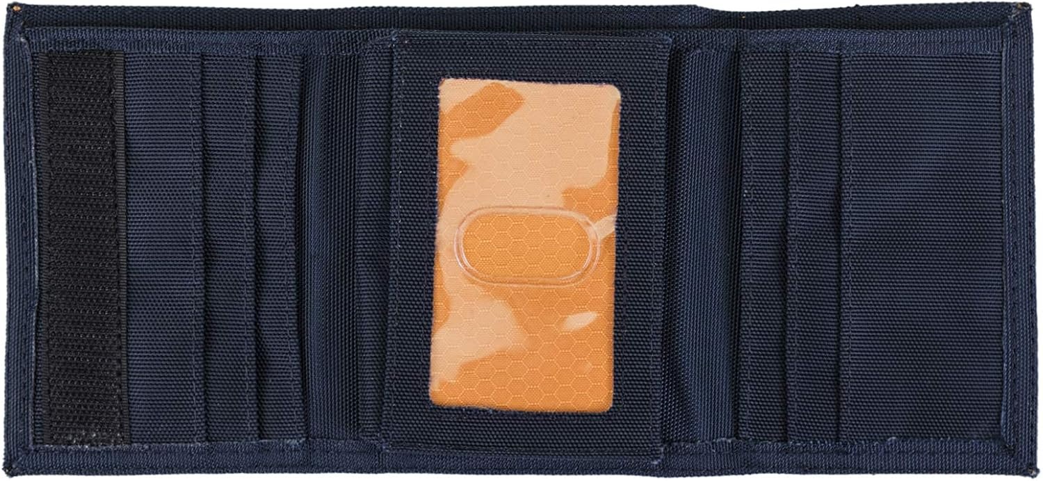 Timberland PRO Men’s Cordura Nylon RFID Trifold Wallet with ID Window(Navy)