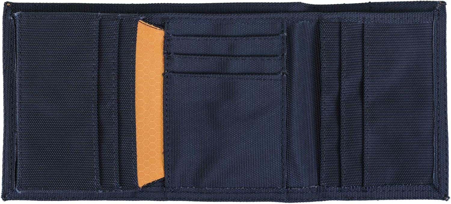 Timberland PRO Men’s Cordura Nylon RFID Trifold Wallet with ID Window(Navy)