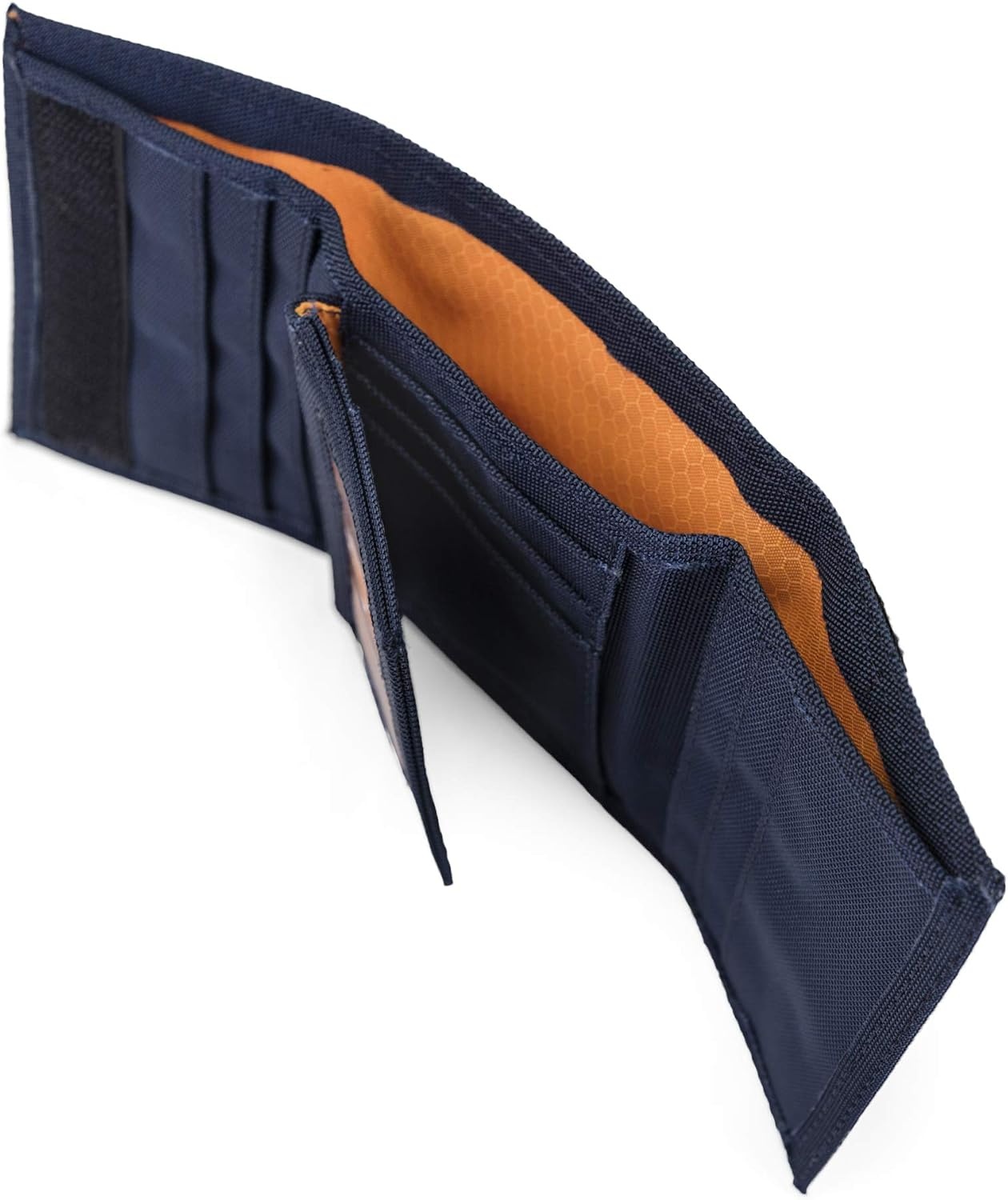 Timberland PRO Men’s Cordura Nylon RFID Trifold Wallet with ID Window(Navy)