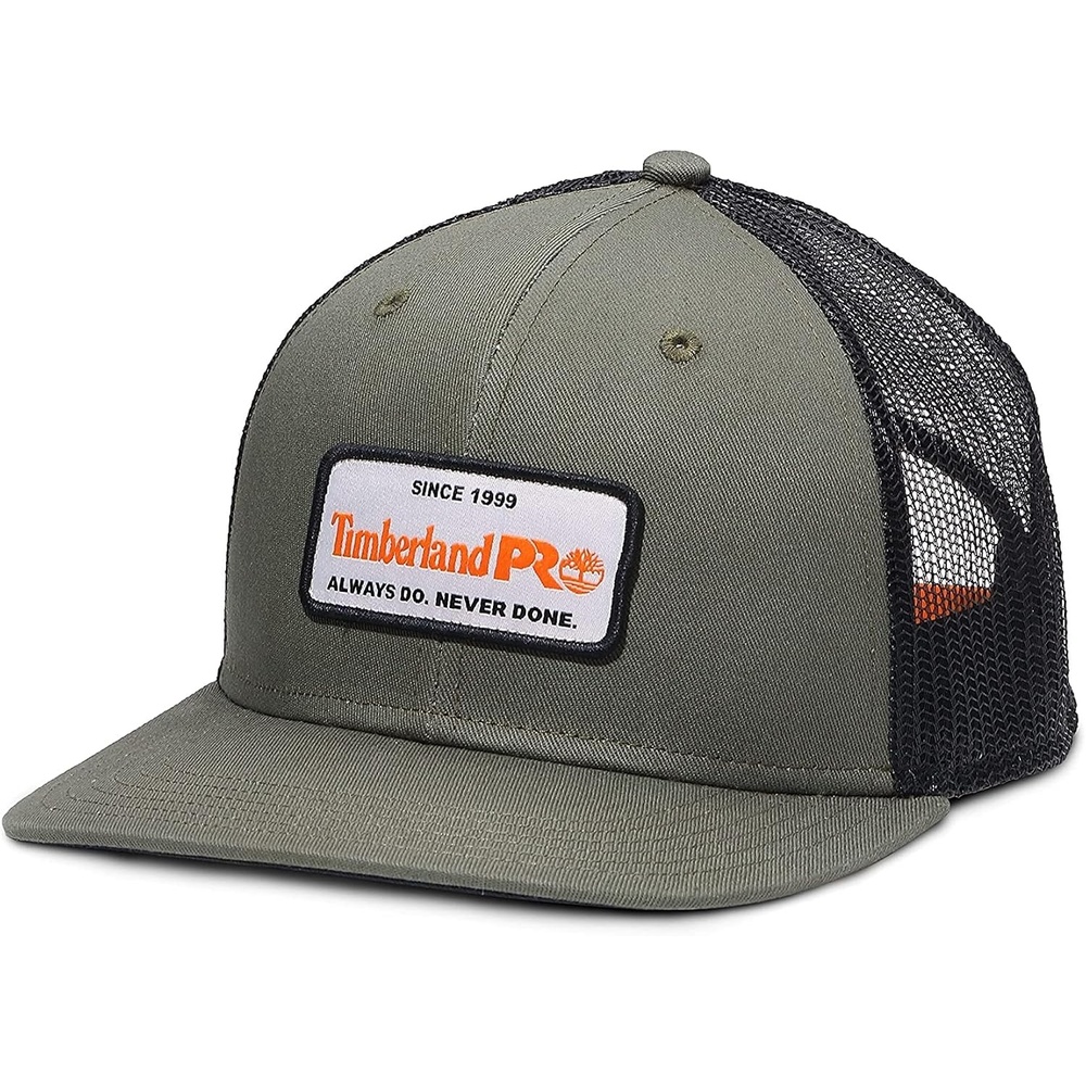 Timberland PRO Unisex Adult A.d.n.d. Mid Profile Trucker Cap(Burnt Olive)