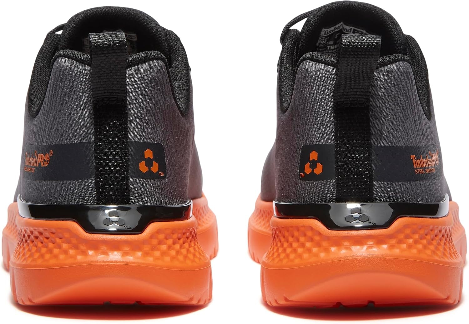 Timberland PRO Men’s Intercept Steel Safety Toe Industrial Athletic Work Shoe(Dark Grey/Orange V1)