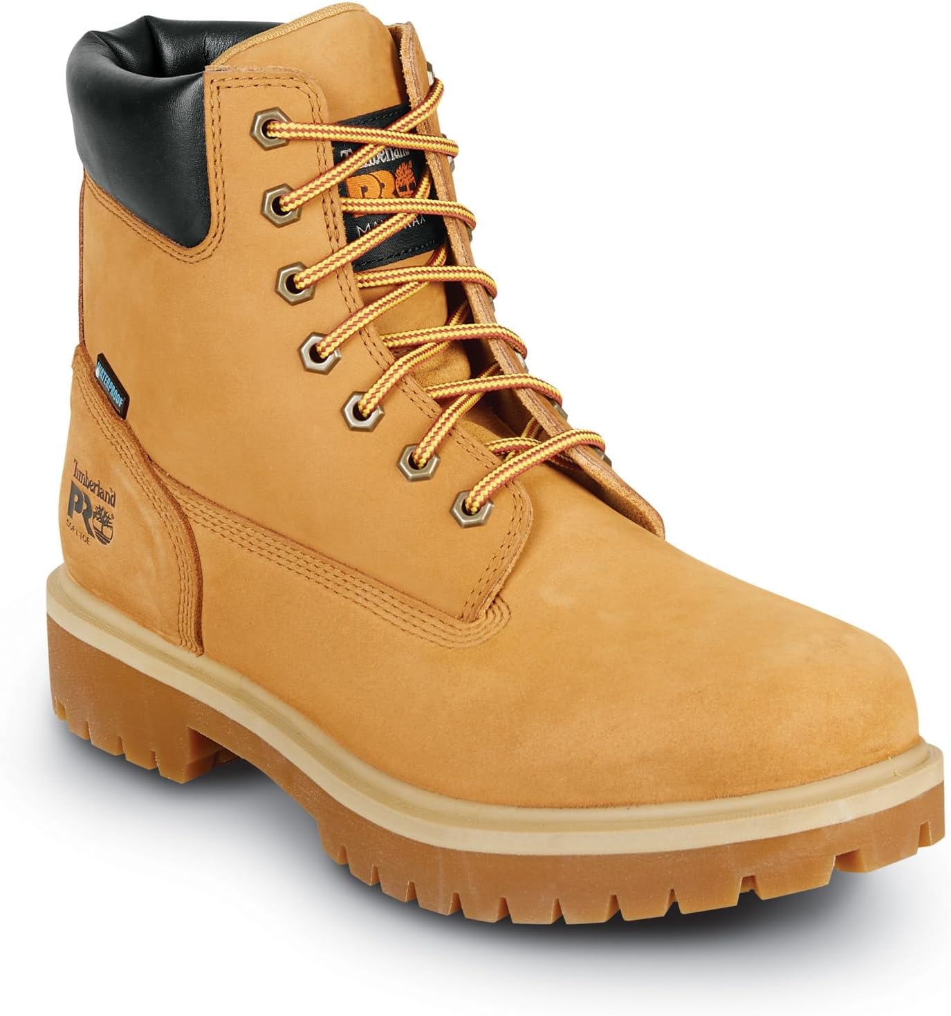Timberland PRO Men’s 6 Direct Attach MaxTRAX Soft Toe Waterproof Insulated Boot(Wheat)
