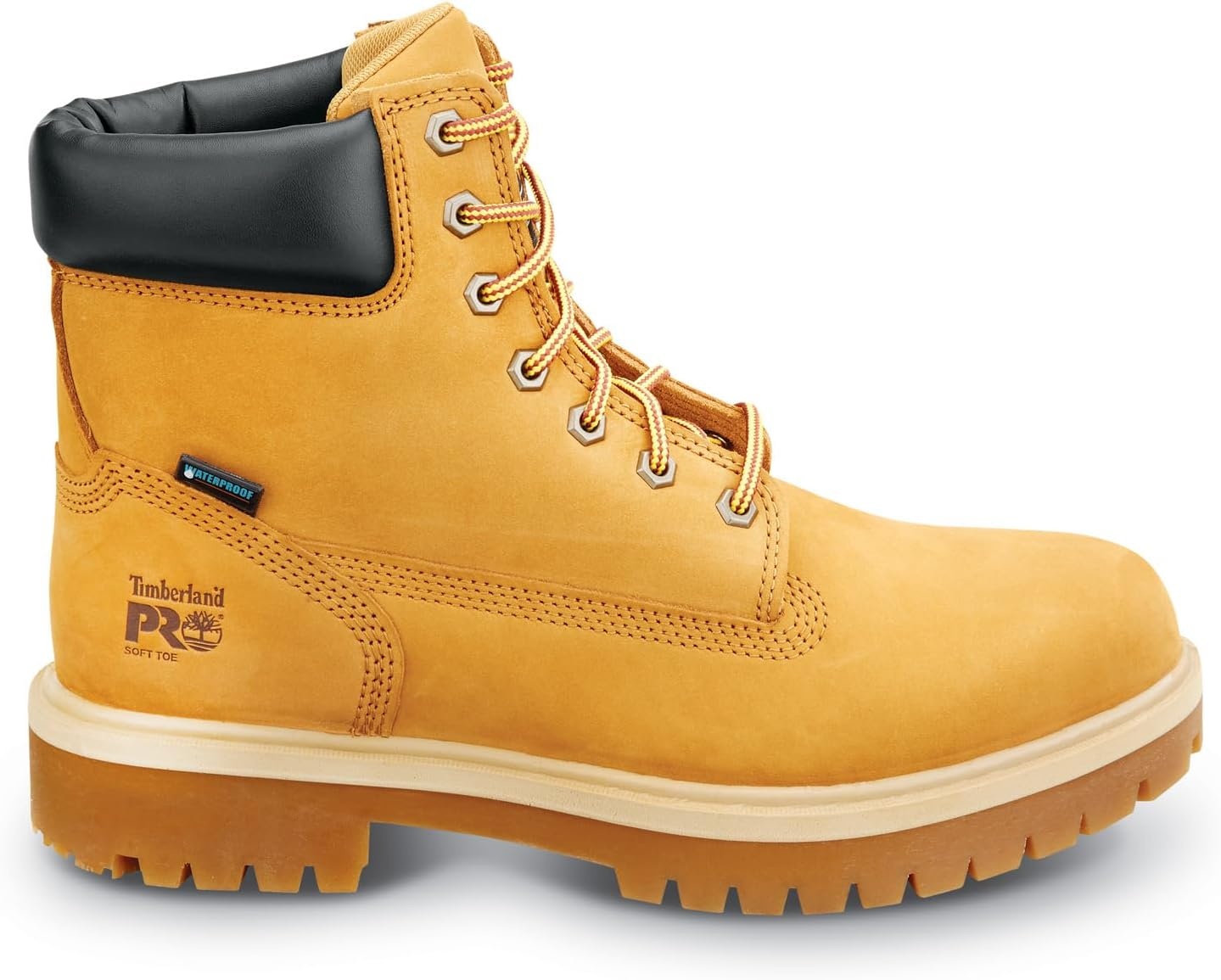 Timberland PRO Men’s 6 Direct Attach MaxTRAX Soft Toe Waterproof Insulated Boot(Wheat)