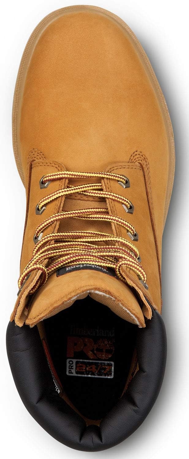 Timberland PRO Men’s 6 Direct Attach MaxTRAX Soft Toe Waterproof Insulated Boot(Wheat)