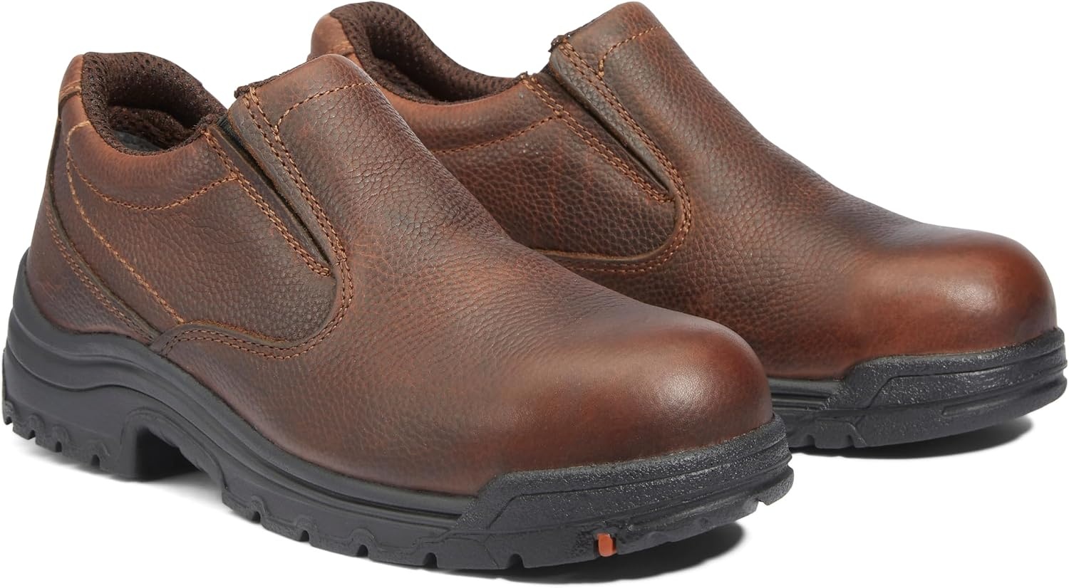 Timberland PRO Men’s Slip-On Shoe(Camel Brown)