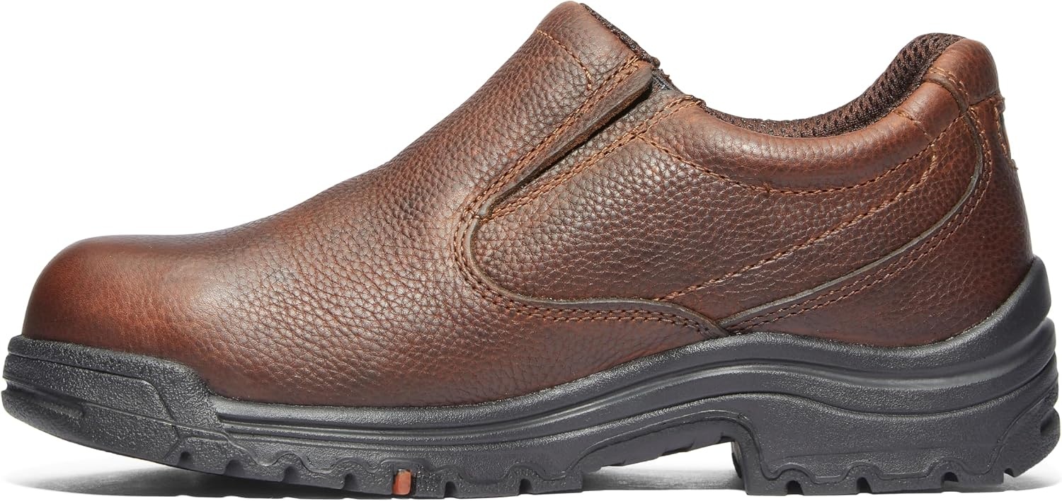 Timberland PRO Men’s Slip-On Shoe(Camel Brown)