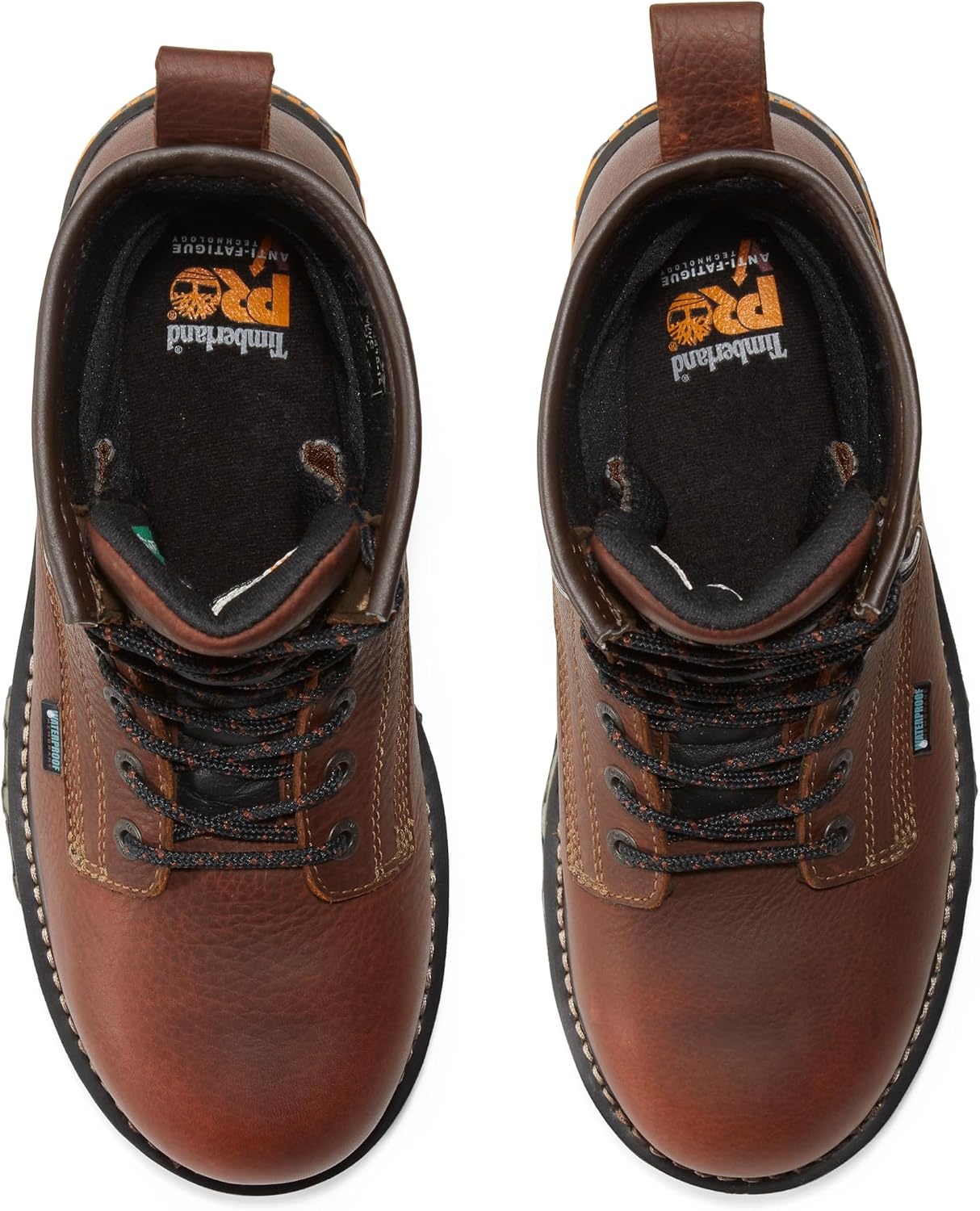 Timberland PRO Men’s Boondock 8 Inch Composite Safety Toe Waterproof Industrial Work Boot(Brown)