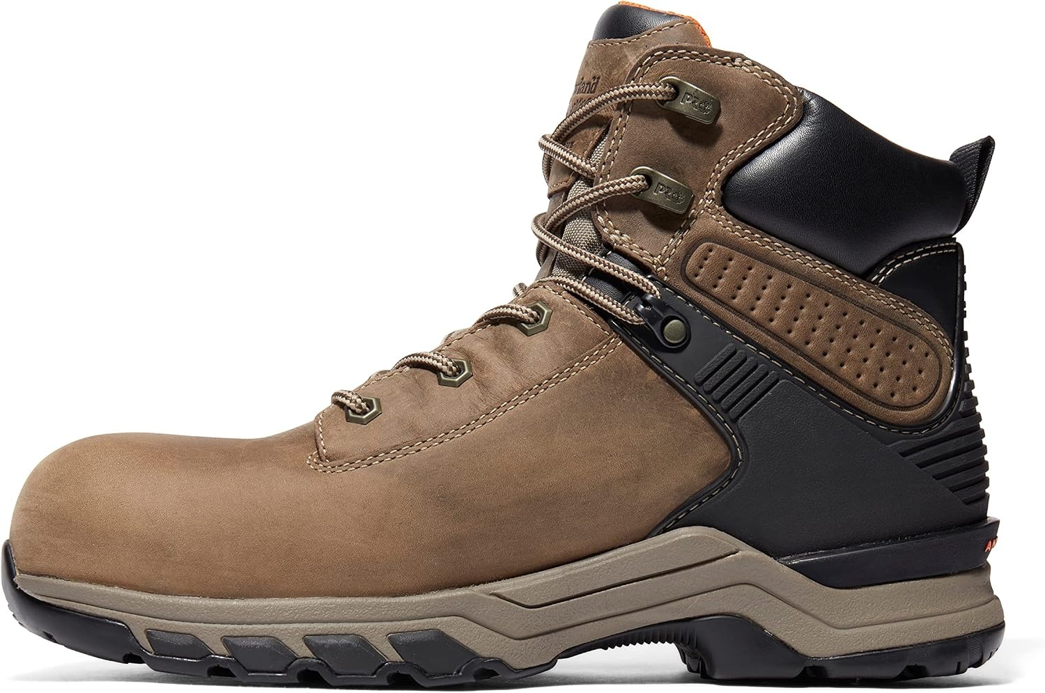 Timberland PRO Men’s Hypercharge 6 Inch Composite Safety Toe Waterproof Industrial Work Boot(Turkish Coffee)