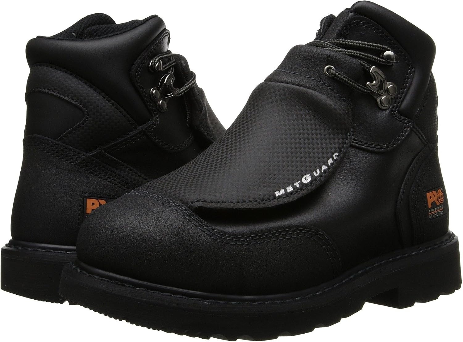 Timberland PRO mens External Met Guard 6 Inch Steel Safety Toe(Black)