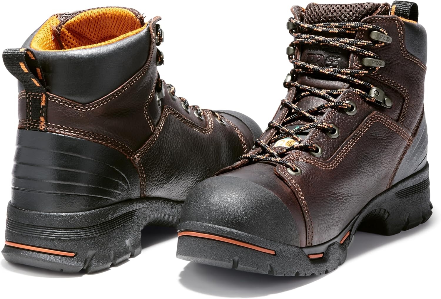 Timberland PRO Men’s Endurance 6 Inch Steel Safety Toe Puncture Resistant Industrial Work Boot, Briar Brown, 10.5W