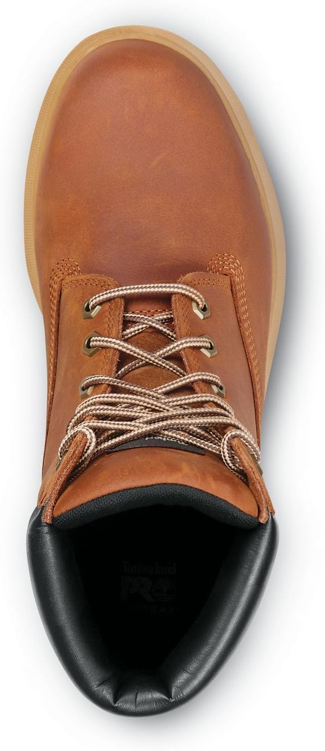 Timberland PRO Mens Direct Attach MaxTRAX Steel Toe WP SRO(Glazed Ginger)
