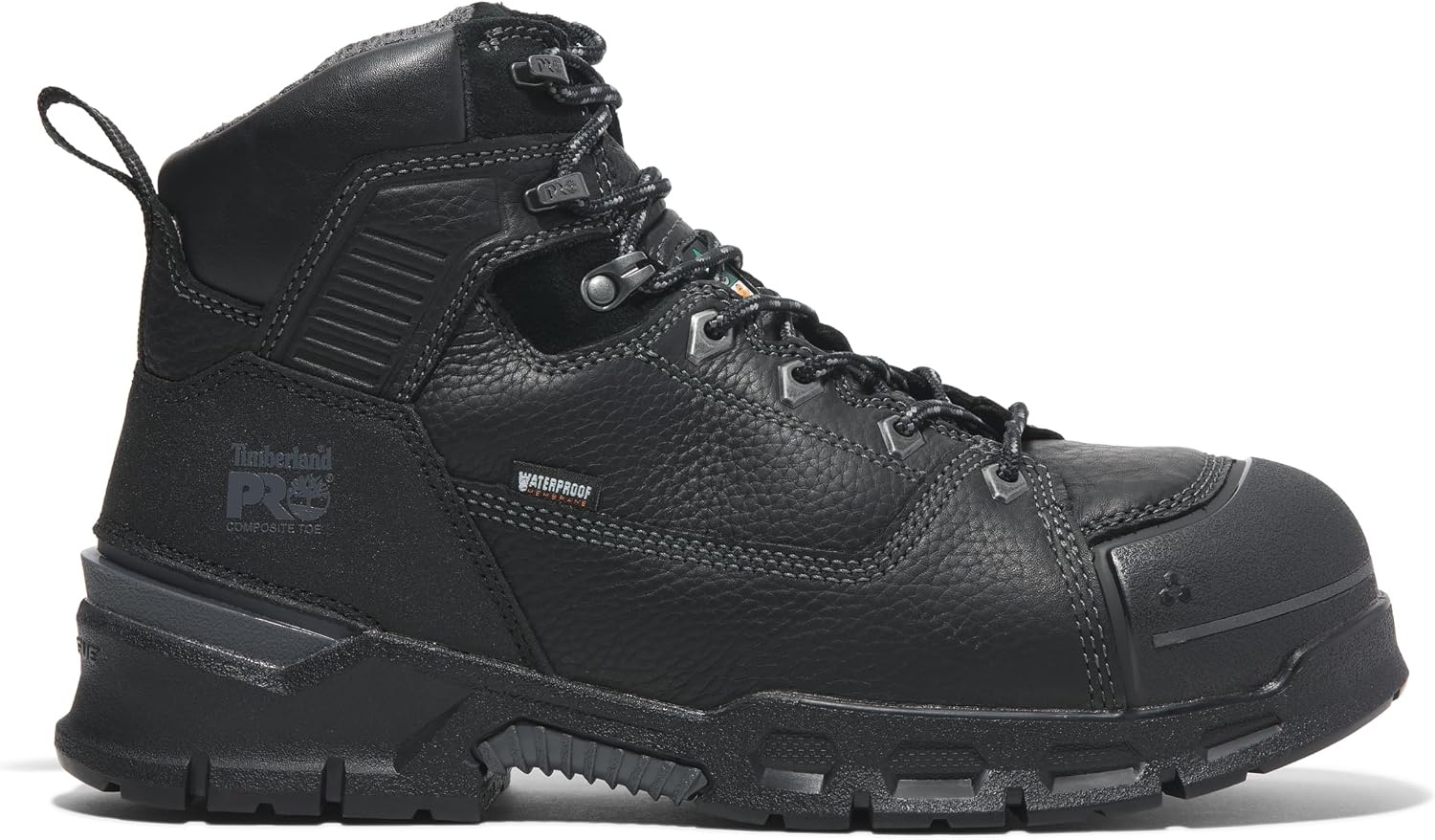 Timberland PRO Men’s Endurance EV 6 Inch Composite Safety Toe Waterproof Boots(Black)