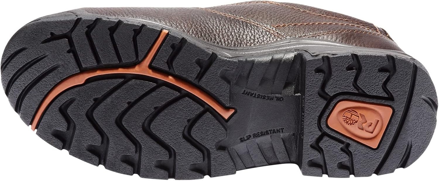 Timberland PRO Mens Alloy Toe EH Slip On(Brown: Brown)
