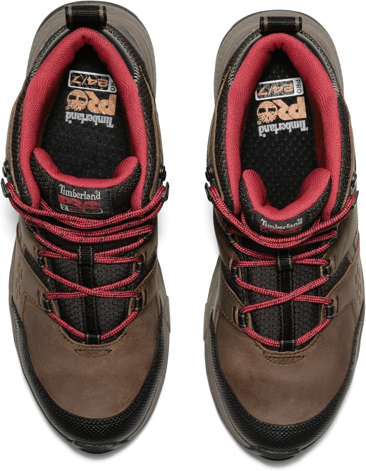 Timberland PRO Unisex Adult Switchback Lt Steel Safety Toe Work Boots(Brown V1)