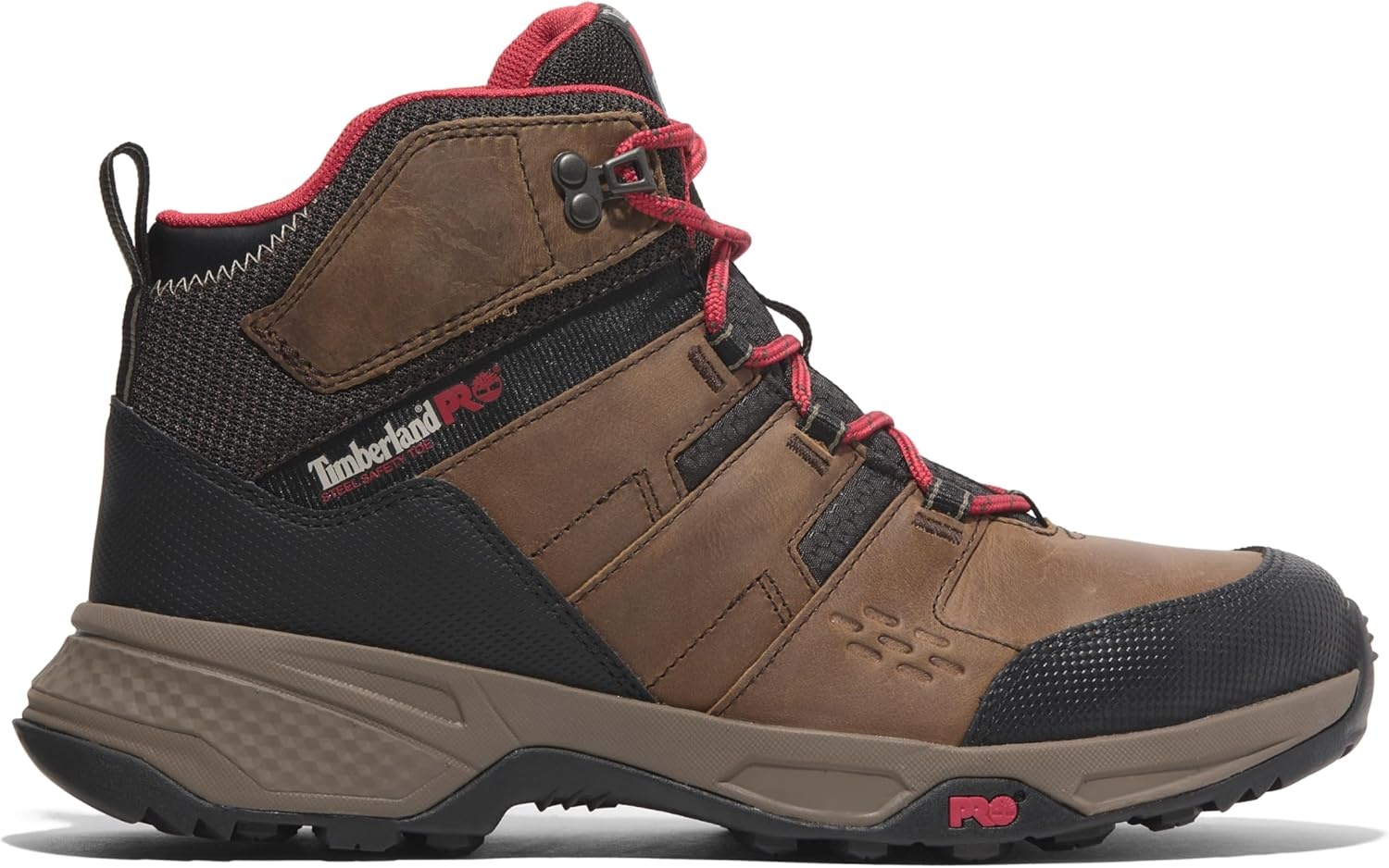 Timberland PRO Unisex Adult Switchback Lt Steel Safety Toe Work Boots(Brown V1)