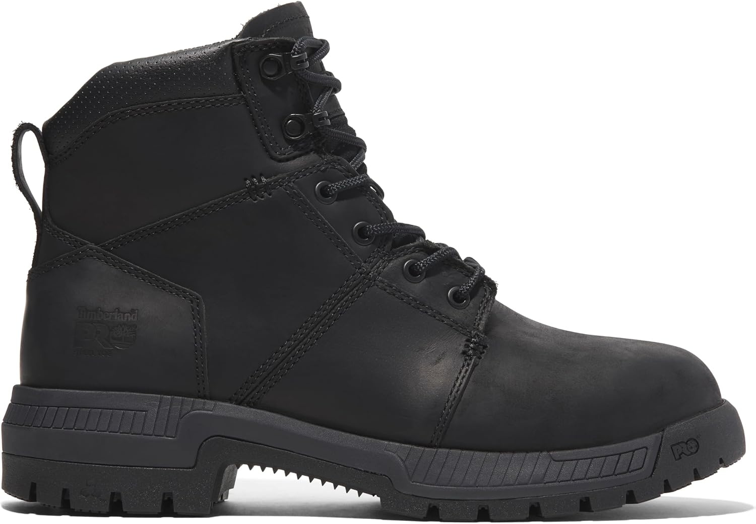 Timberland PRO Montauk 6 Inch Steel Safety Toe(Jet Black)