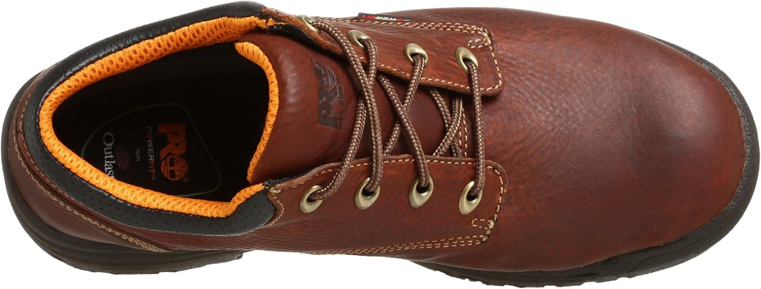 Timberland PRO Men’s Titan Casual Work Oxford Shoes(Haystack Brown Oiled Full-grain Leather)