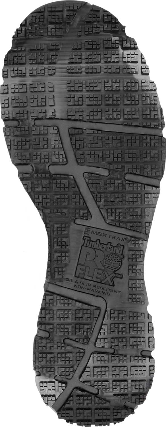 Timberland PRO Mens Radius MaxTrax Soft Toe SRO Athletic(Black Raptek Pop)