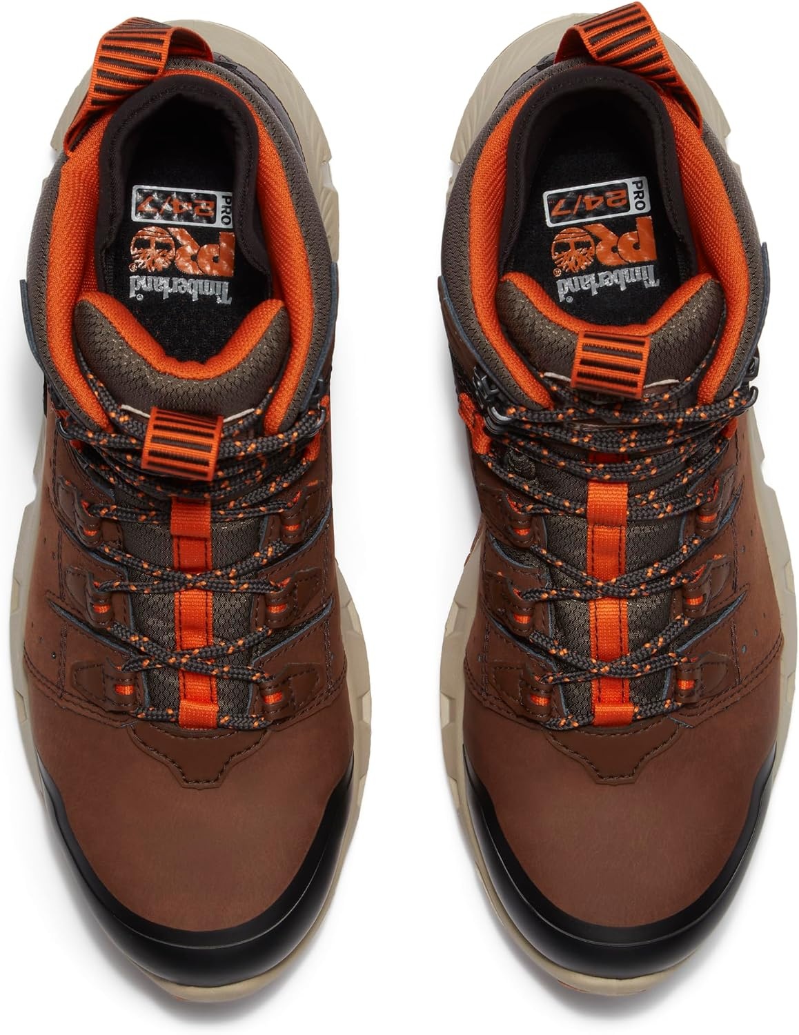 Timberland PRO Men’s Tempe Alloy Safety Toe Waterproof Industrial Work Boot(Medium Brown V1)