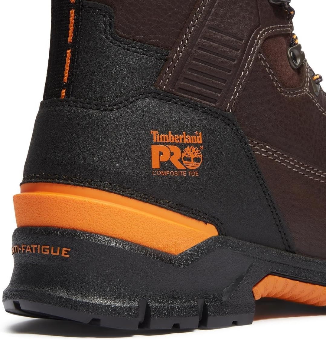 Timberland PRO Mens 8 Dark Brown Endurance EV CSA Comp Toe PR SR Boot(Dark Brown V1)