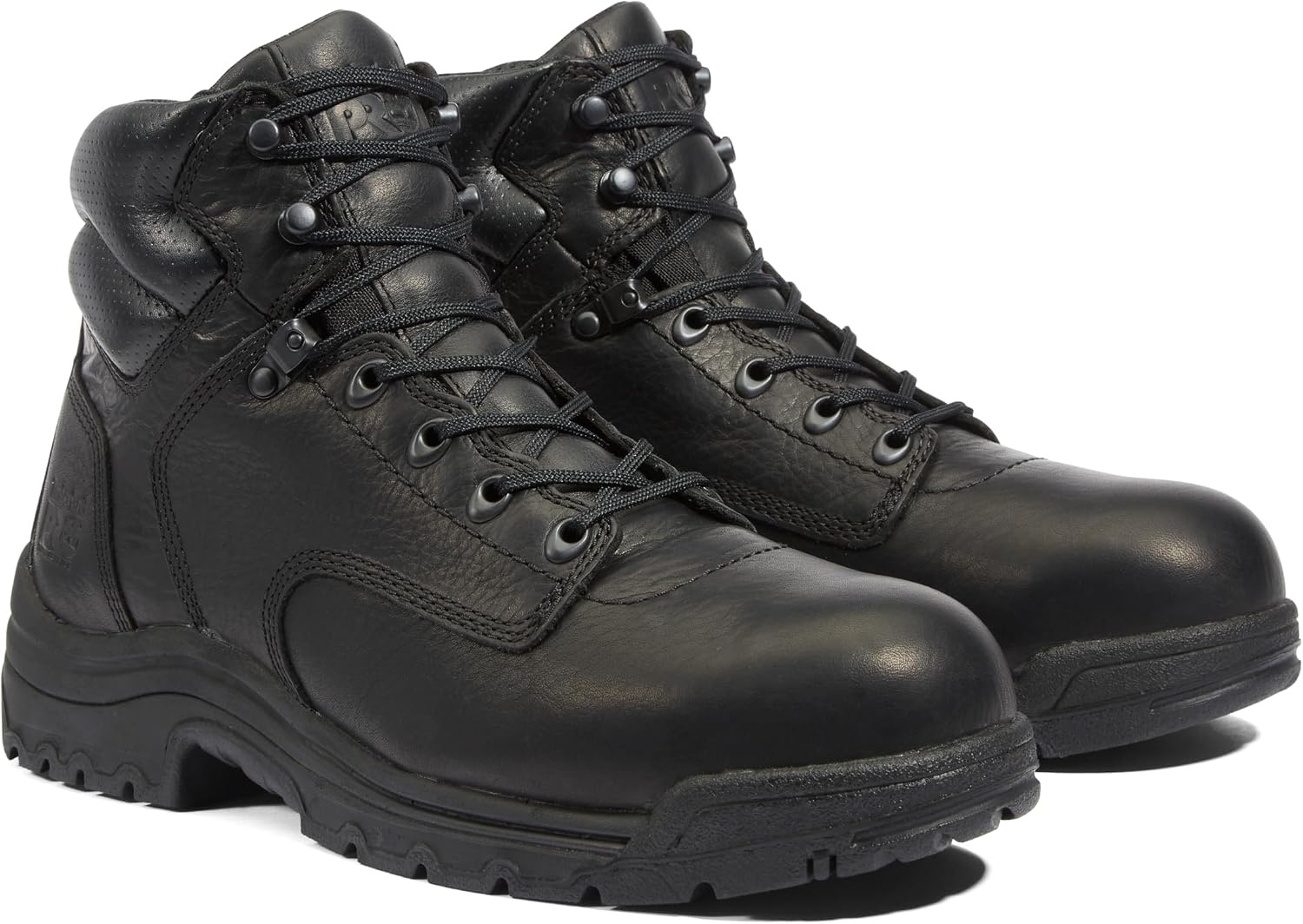 Timberland PRO Mens Titan 6 Inch Alloy Safety Toe Industrial Work Boot(Black)