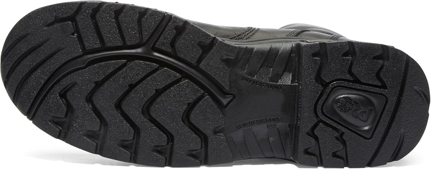 Timberland PRO Mens Titan 6 Inch Alloy Safety Toe Industrial Work Boot(Black)