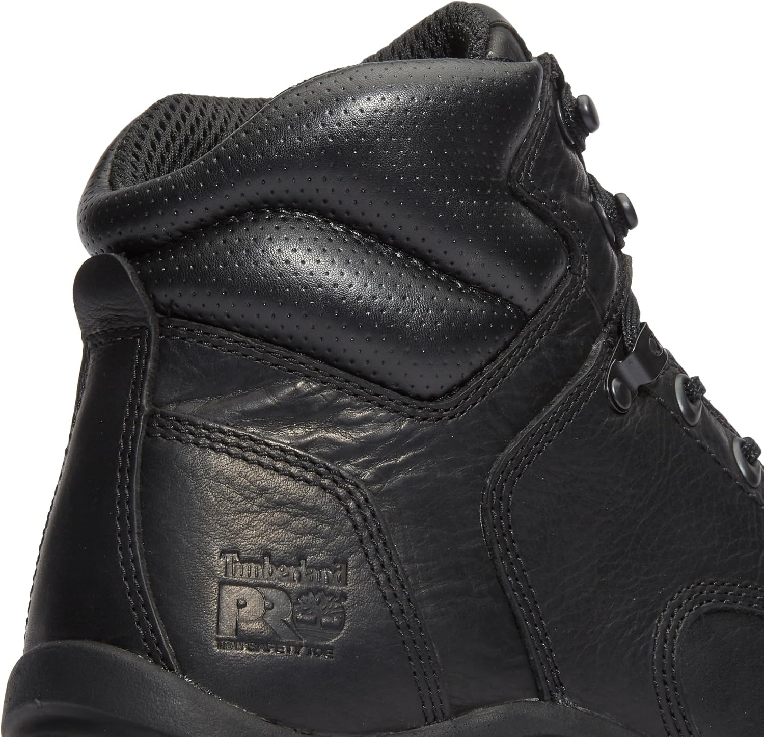 Timberland PRO Mens Titan 6 Inch Alloy Safety Toe Industrial Work Boot(Black)