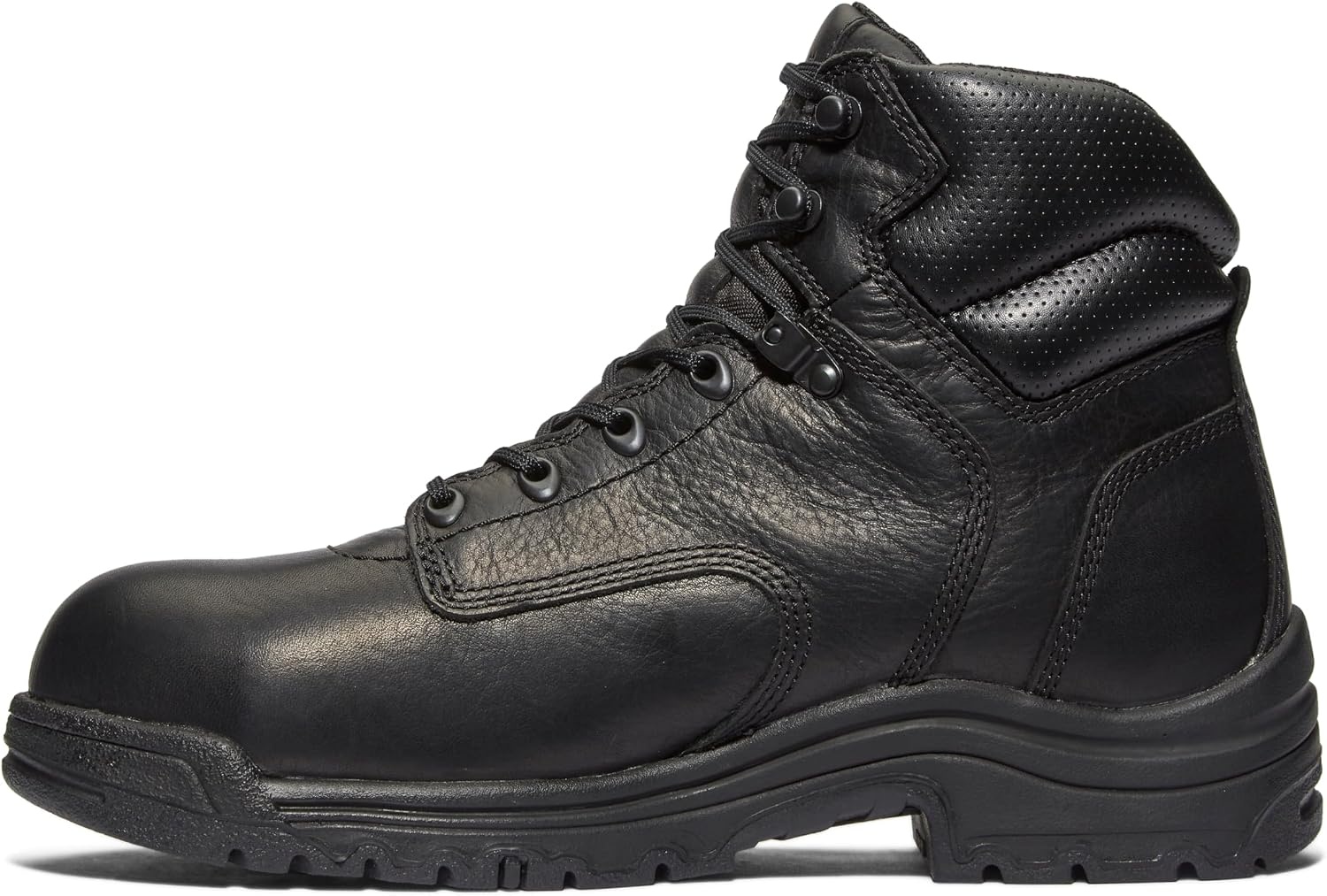 Timberland PRO Mens Titan 6 Inch Alloy Safety Toe Industrial Work Boot(Black)