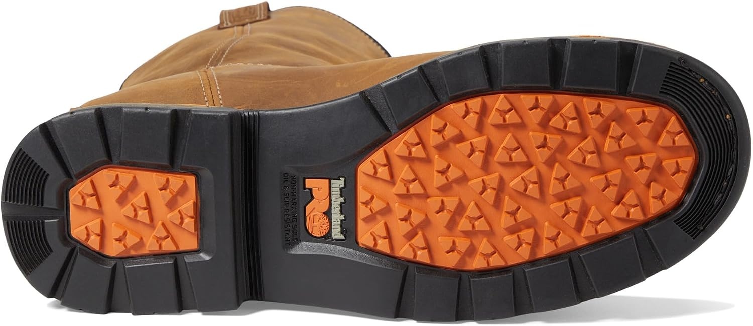 Timberland PRO True Grit Pull-On Composite Safety Toe Waterproof(Brown)