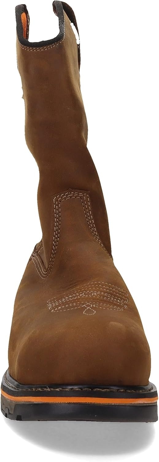 Timberland PRO True Grit Pull-On Composite Safety Toe Waterproof(Brown)