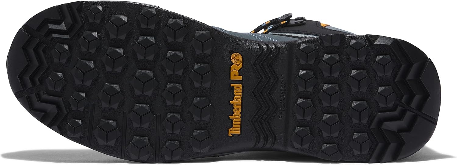 Timberland PRO Switchback 6″ Composite Safety Toe Puncture Resistant Waterproof(Grey/Yellow)