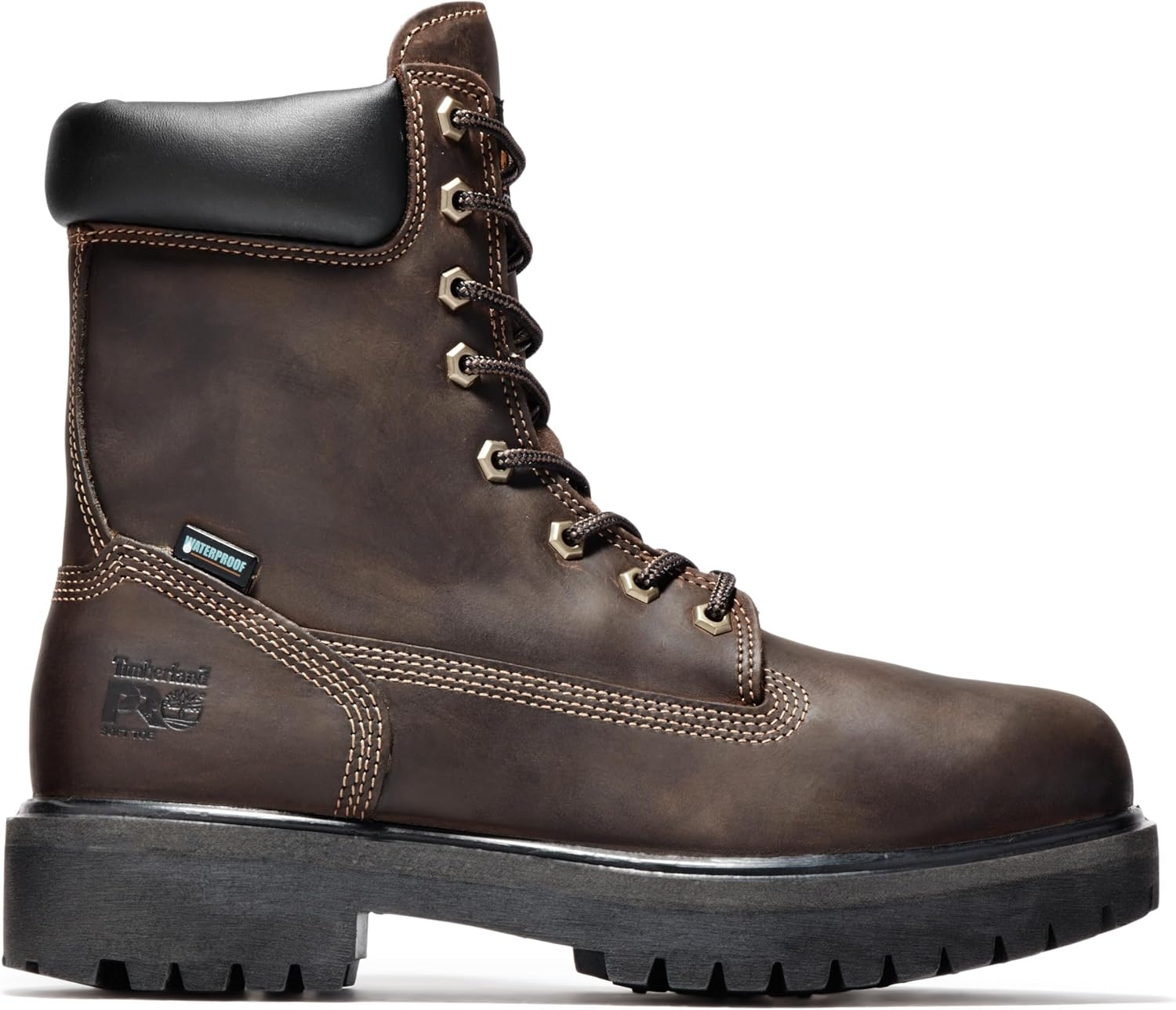 Timberland PRO Men’s 26011 Direct Attach 8″ Soft-Toe(Brown)