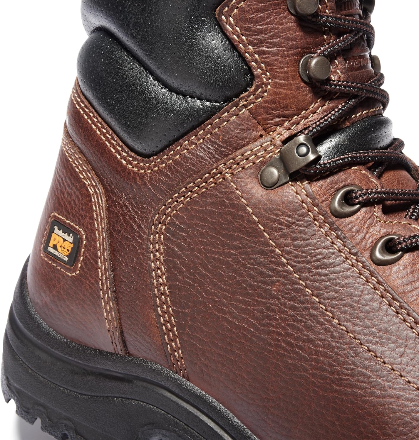 Timberland PRO Mens Titan 6 Inch Alloy Safety Toe Industrial Work Boot(Haystack Brown)