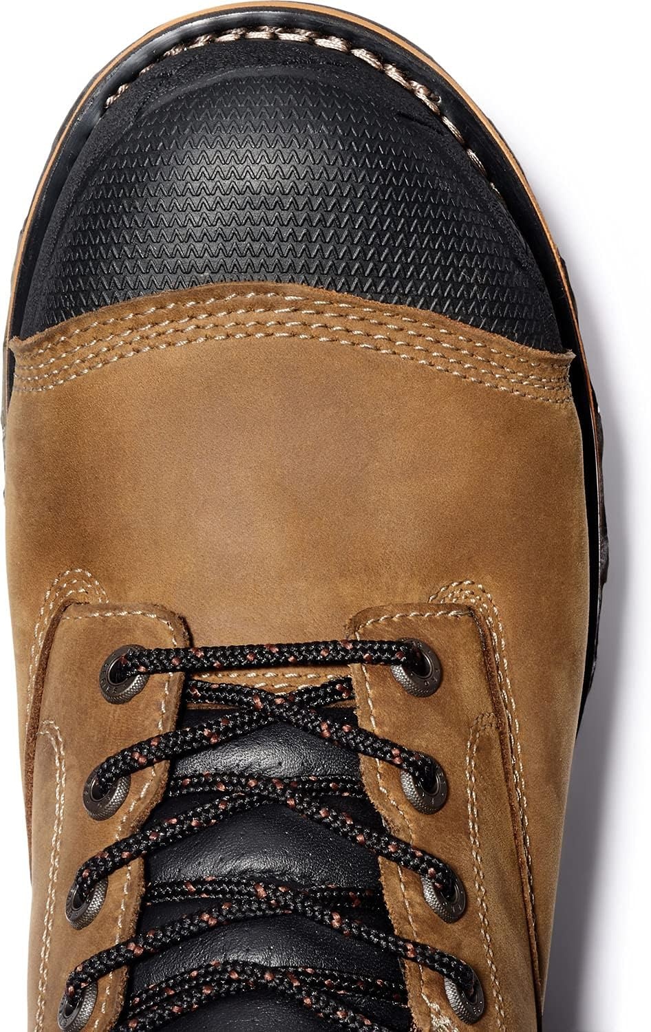 Timberland PRO Men’s Boondock 8 Inch Composite Safety Toe Waterproof Work Boots(Brown)