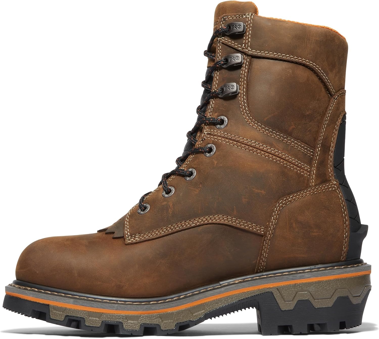 Timberland PRO Boondock HD Logger 8″ Soft Toe Waterproof(Earth Bandit Brown-2024 New)