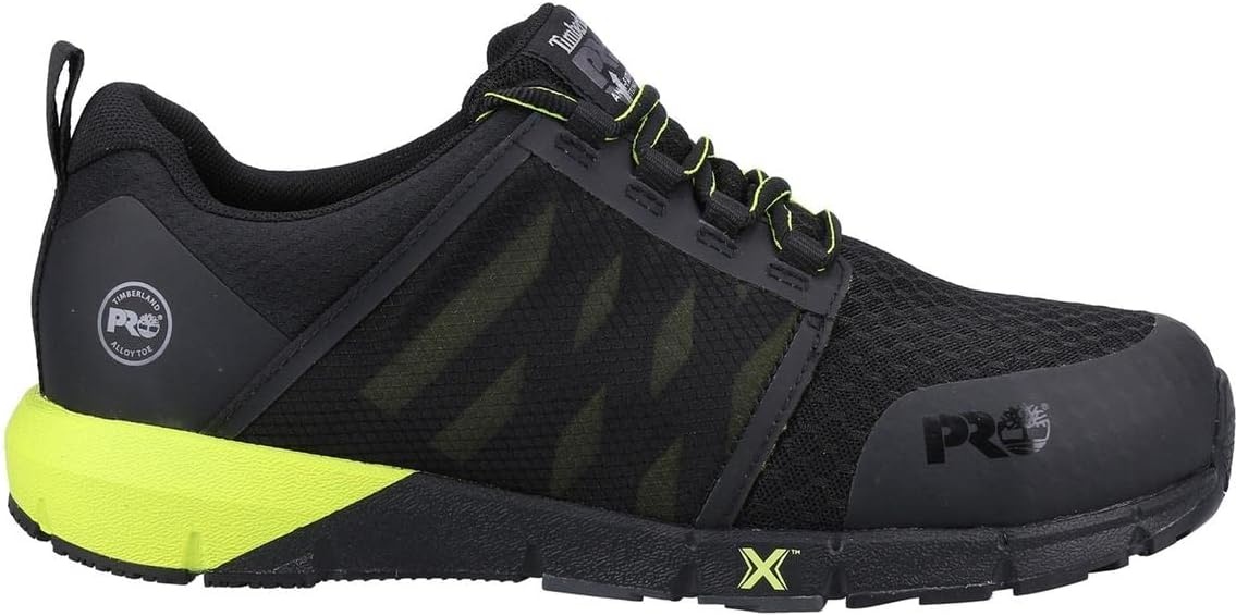 Timberland PRO Men’s Radius Soft Toe Work Shoes(Black Hi Viz)