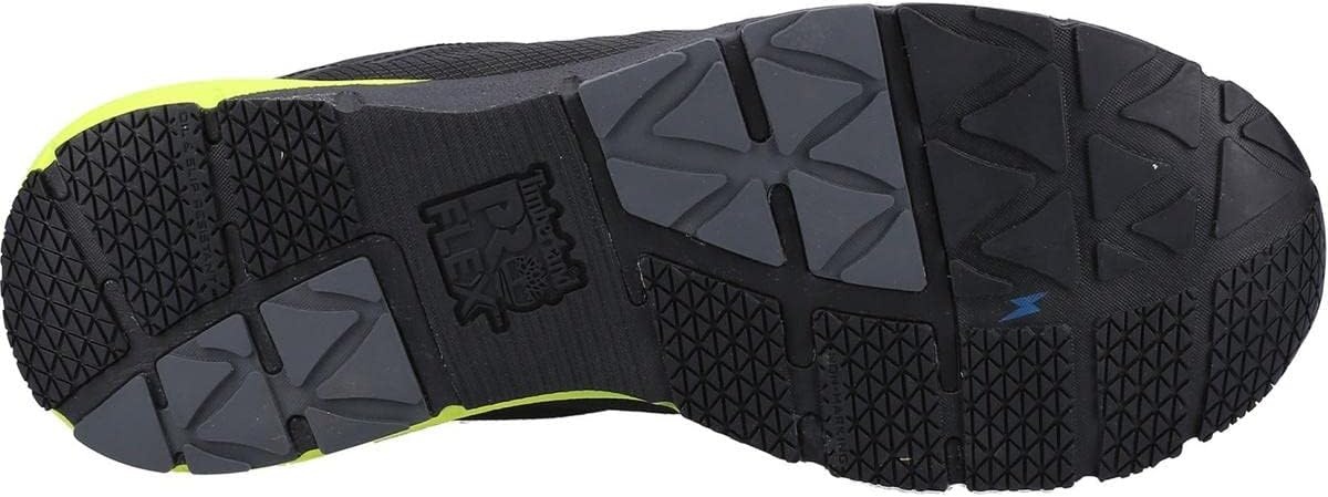 Timberland PRO Men’s Radius Soft Toe Work Shoes(Black Hi Viz)