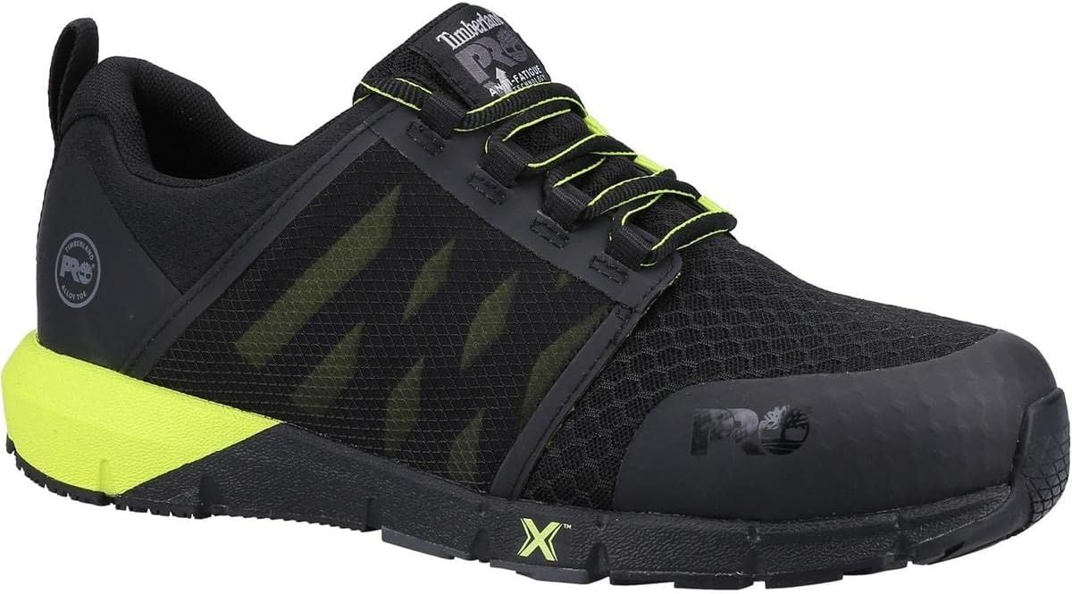 Timberland PRO Men’s Radius Soft Toe Work Shoes(Black Hi Viz)