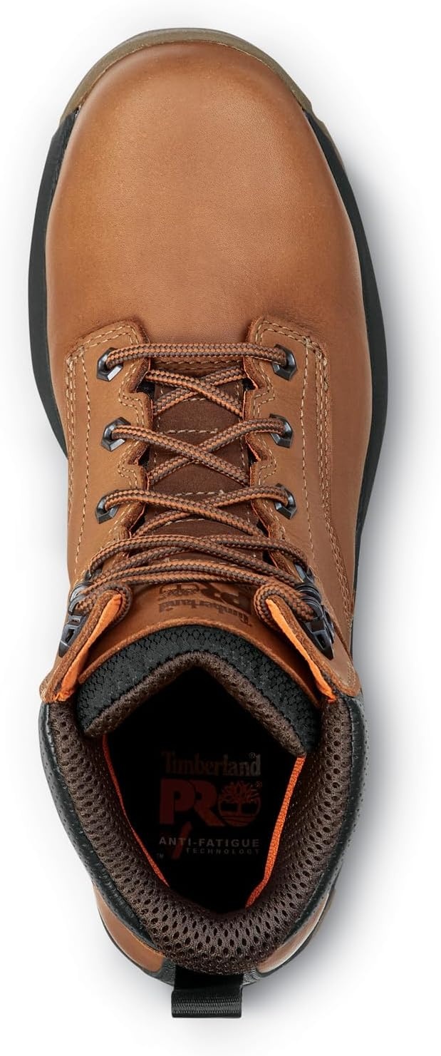 Timberland PRO Men’s 6 TiTAN EV MaxTRAX Composite Toe Waterproof Boot(Potting Soil)