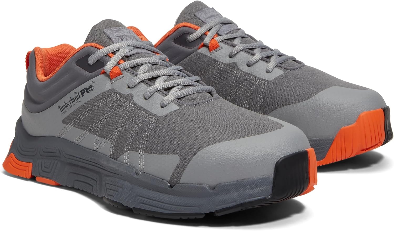 Timberland PRO Men’s XR-1 MaxTrax Alloy Toe Athletic(Grey/Orange V1)