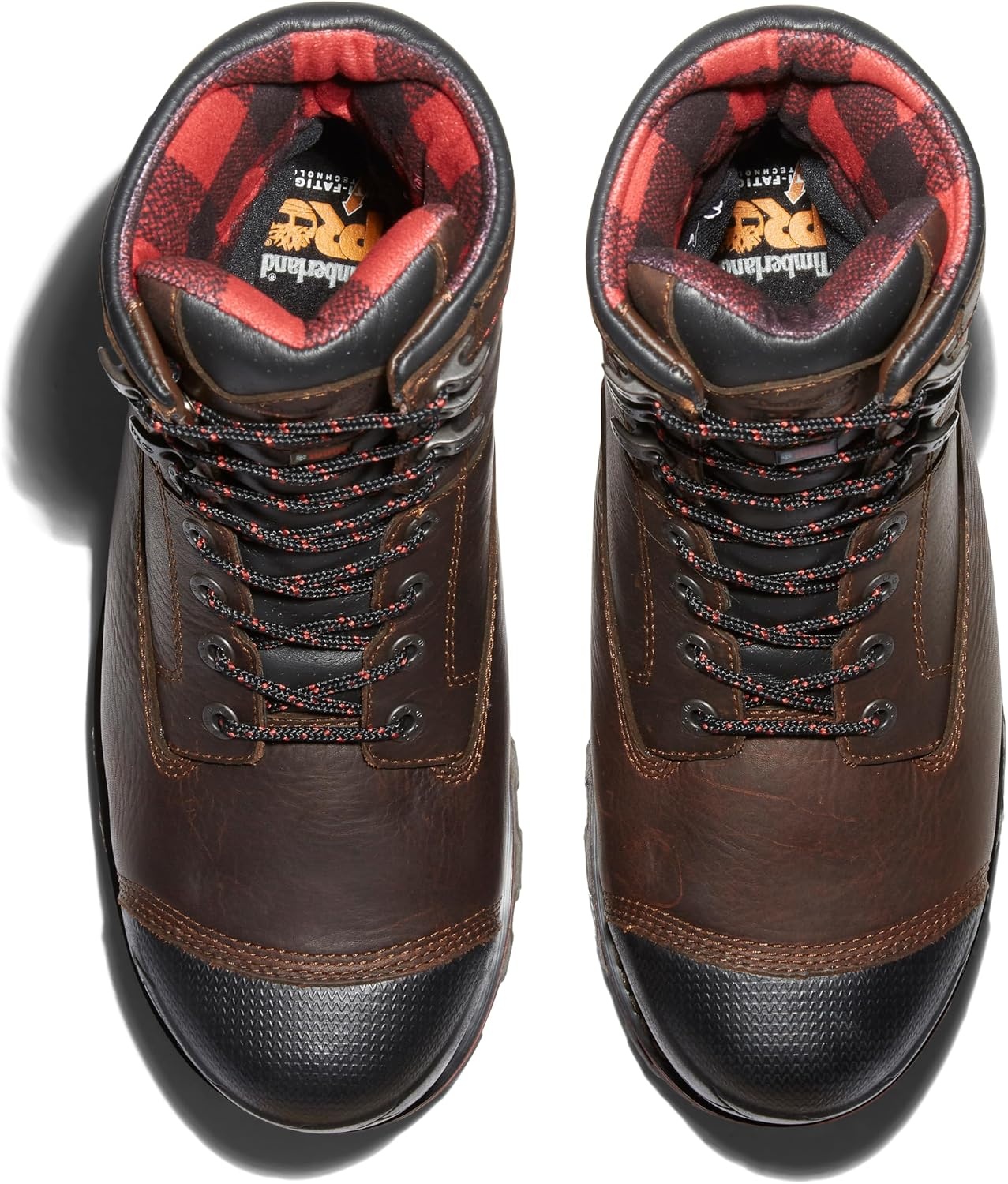 Timberland PRO Men’s Boondock Waterproof ST Work Boot(Brown Tumbled L)