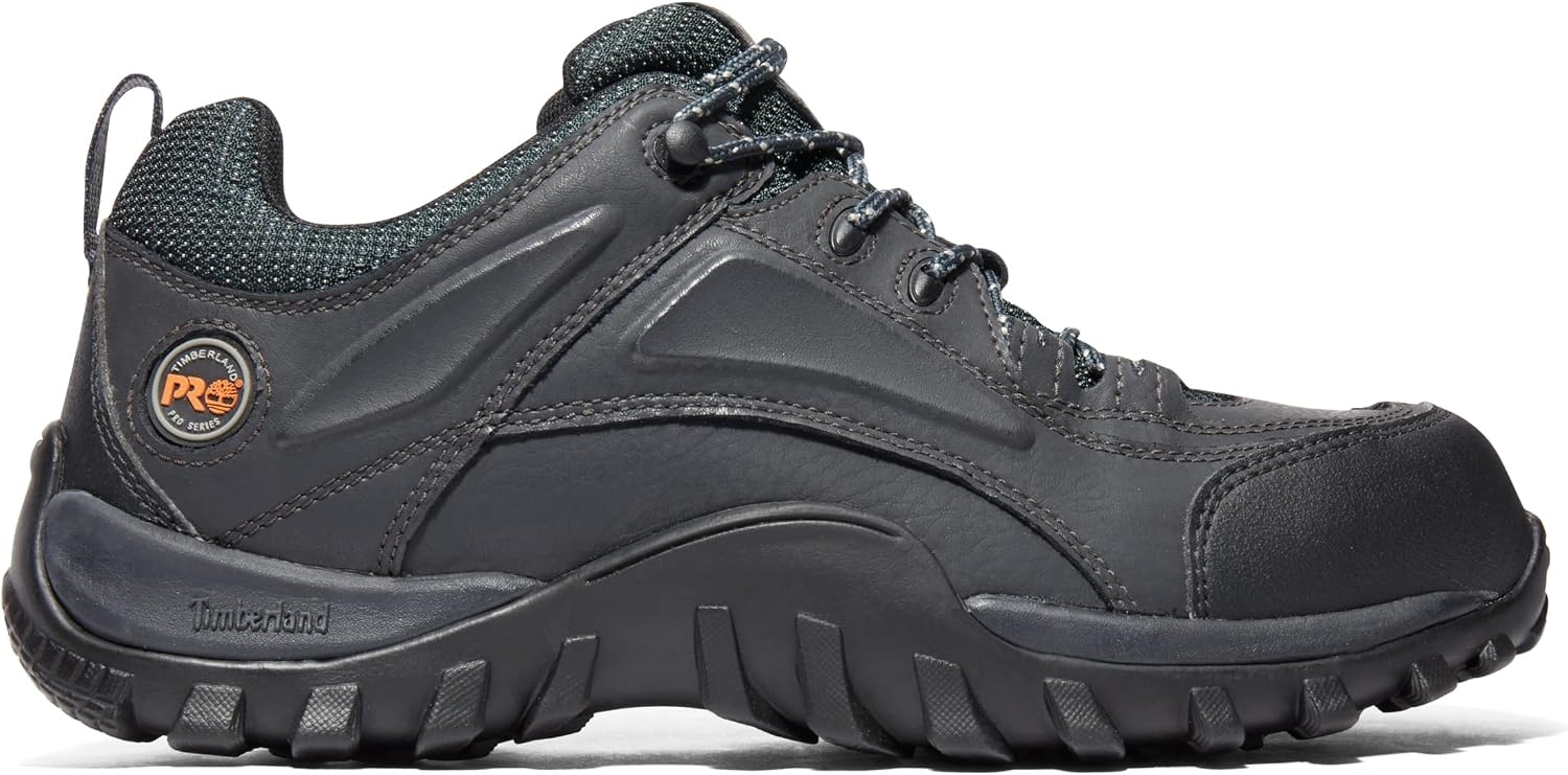 Timberland PRO Men’s Mudsill Steel Safety Toe Industrial Hiker Work Shoe(Black)