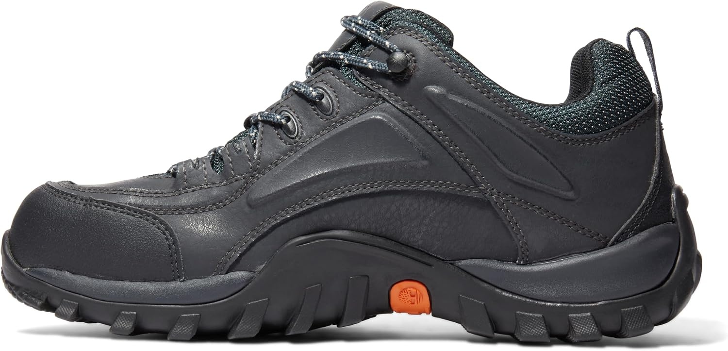 Timberland PRO Men’s Mudsill Steel Safety Toe Industrial Hiker Work Shoe(Black)