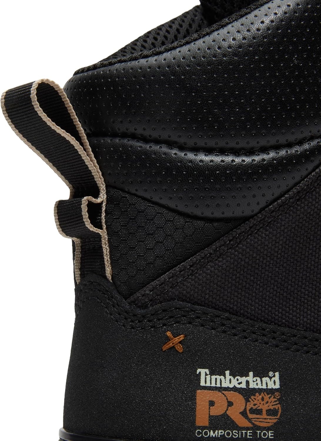 Timberland PRO Men’s 6 Boondock Ultralight Composite Toe Waterproof Slip Resistant Boot(Wheat Full Grain/Black)