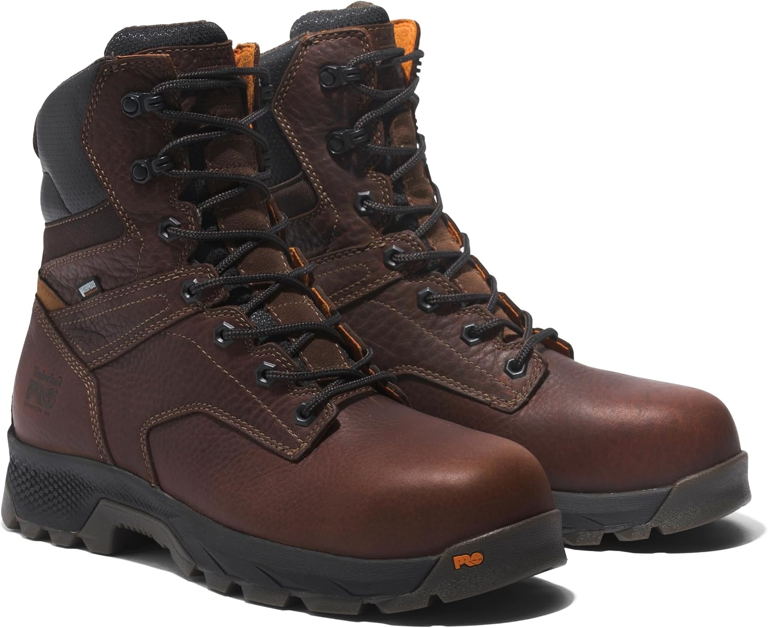 Timberland PRO Titan EV 8″ Composite Safety Toe Waterproof(Brown-2024 New)