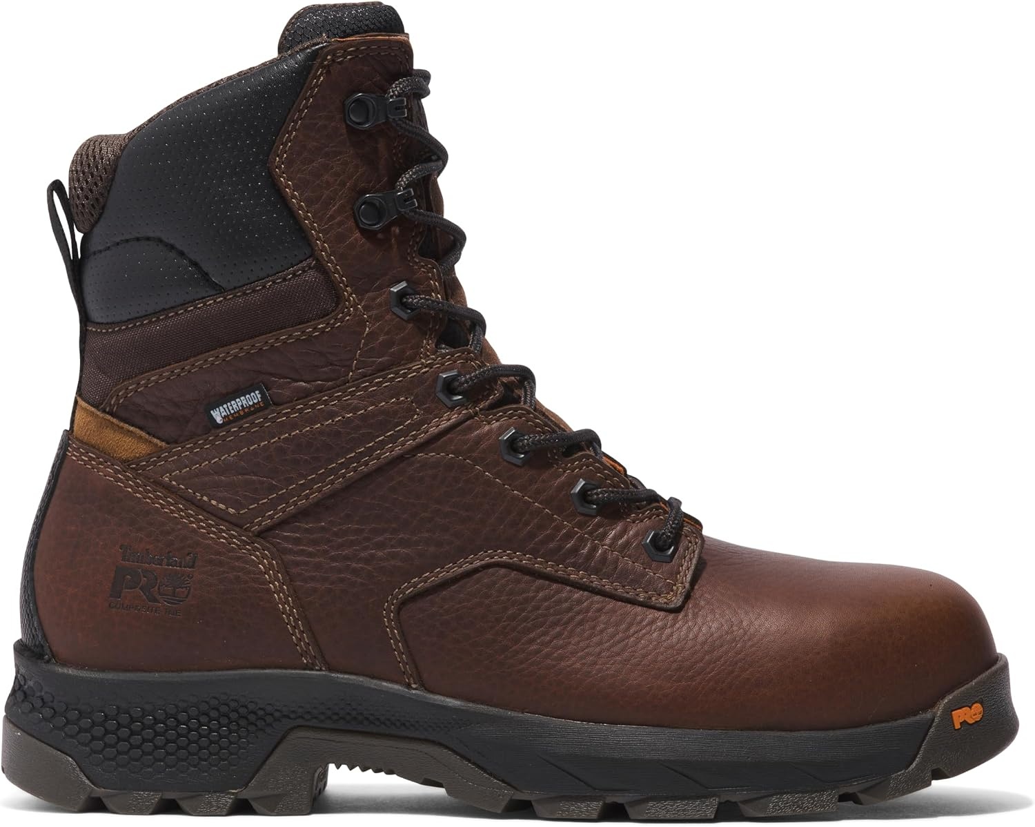 Timberland PRO Titan EV 8″ Composite Safety Toe Waterproof(Brown-2024 New)